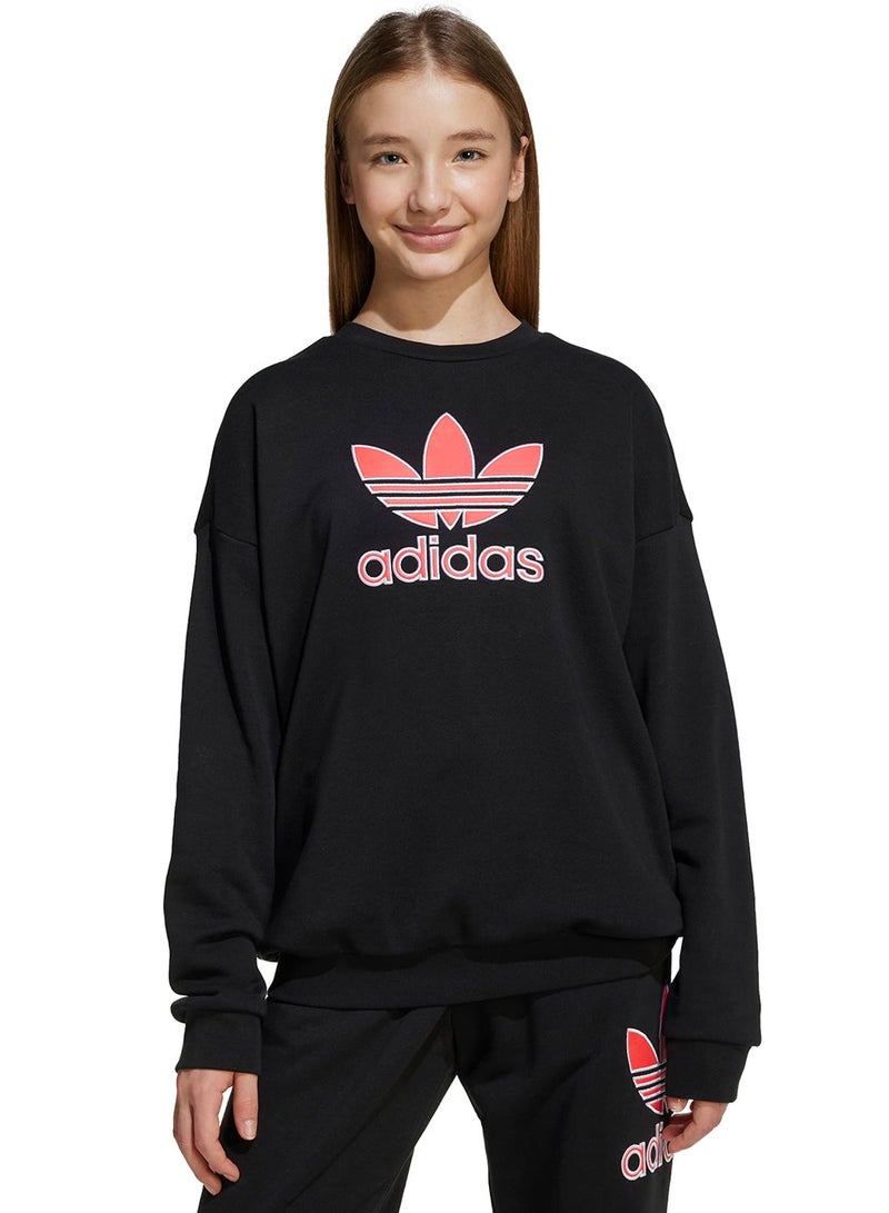 adidas Originals Youth Trefoil Sweatshirt - Image 1