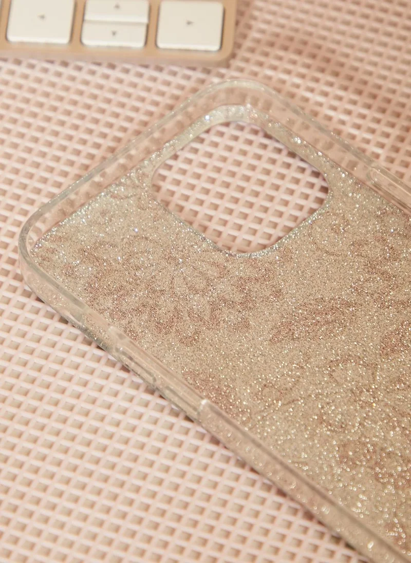 Claires Purple Glitter Jacob IPhone 12 Pro Max Case