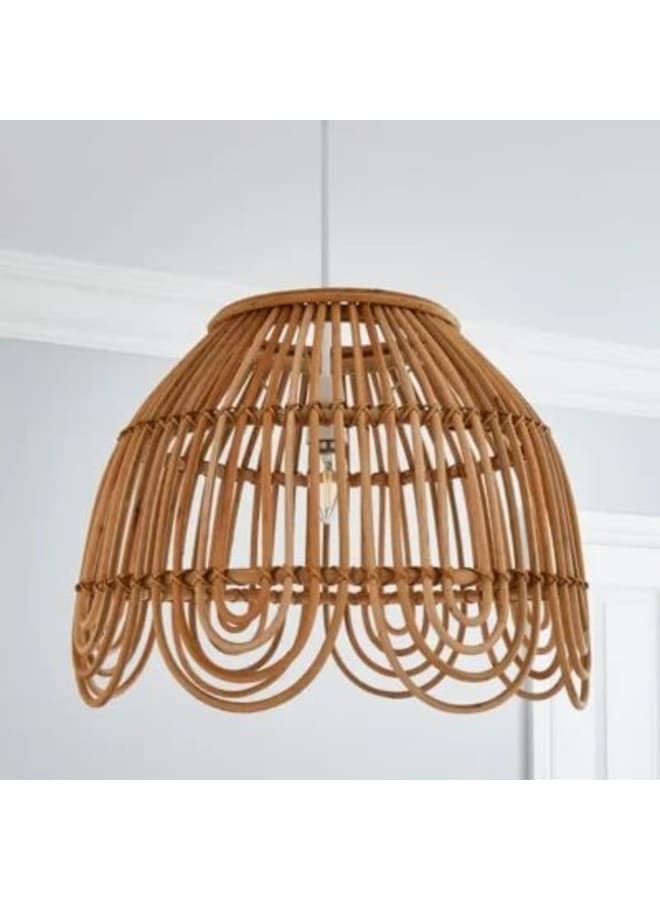 Wahag Boho Chandelier Bamboo Filigree Dimensions (W x H): 40cm x 45cm  - Image 2