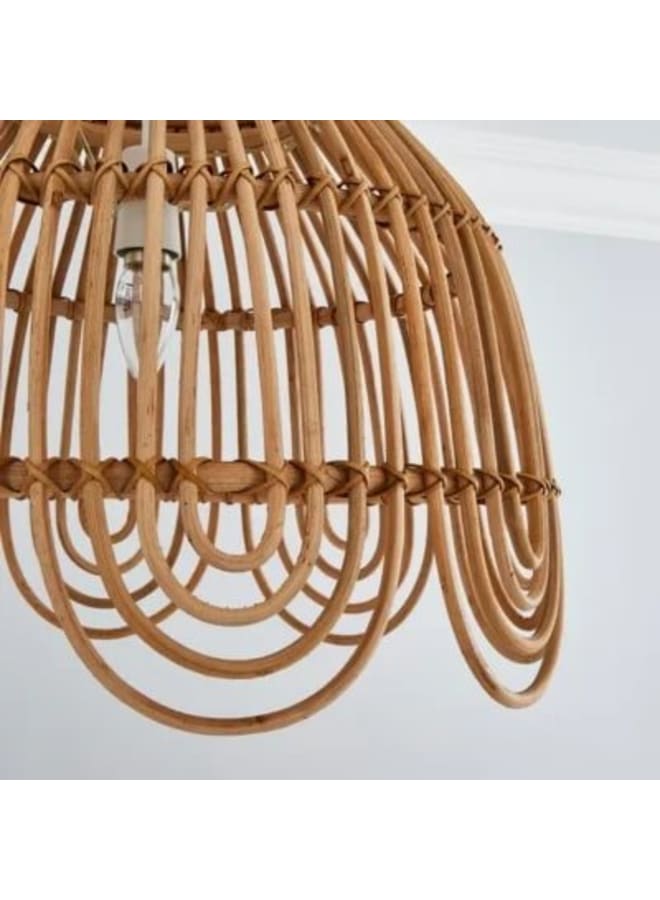 Wahag Boho Chandelier Bamboo Filigree Dimensions (W x H): 40cm x 45cm  - Image 3