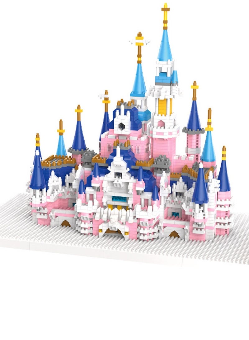 GGOOT 3008PCS Mini Building Blocks，toy bricks、children's building blocks， Magic Castle Blocks,Build - able Castle Playset ，Creative Ideal Dream Palace Architecture Set, Kids Castle Building Toys Birthday Gifts，Collectible Castle Model Blocks - Image 1