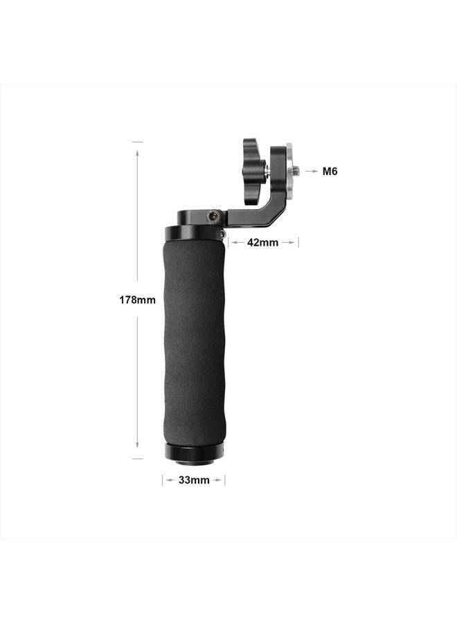 SZRIG Handle Grip with M6 Rosette Thread Connection for Camera Cage 15mm System Shoulder Rig - Image 2