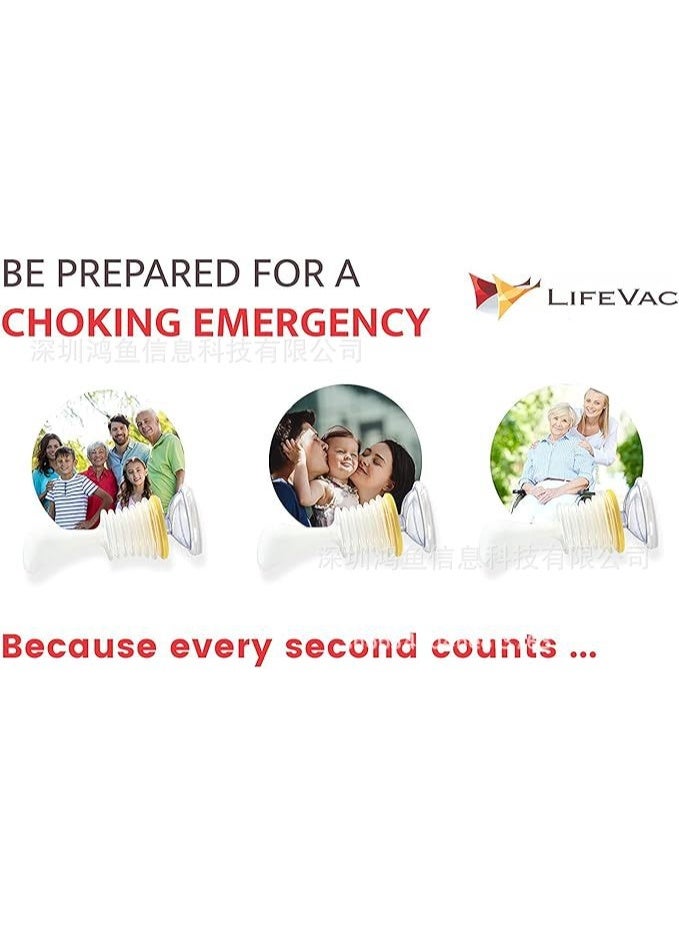 general Yellow Travel Kit - Choking Rescue Device, Portable Suction Rescue Device First Aid Kit for Kids and Adults, Portable Airway Suction Device | Anti Choking Device for Children and Adults - Image 4