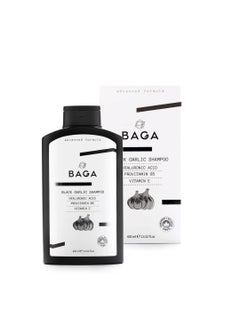 Generic BAGA Black Garlic Shampoo  1352 fl oz 400 ml Enriched with Hyaluronic Acid ProVitamin B5 and Vitamin E for Strengthening and Nourishing Hair 