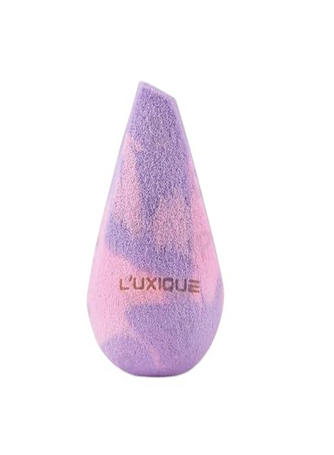 LUXIQUE Artistic Beauty Blender Sponge | Dual-Tone Purple & Pink | 10g Soft Makeup Applicator|PACK OF 1 - Image 1