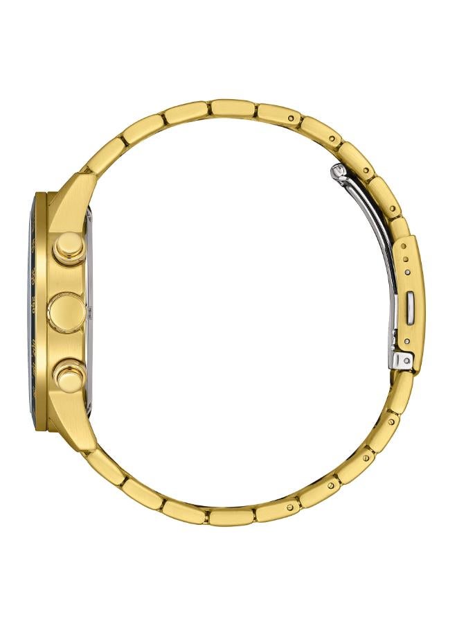 CITIZEN Men's Stainless Steel with Gold Plating Quartz Chronograph Watch AN3682-54E - 44 mm - Image 3