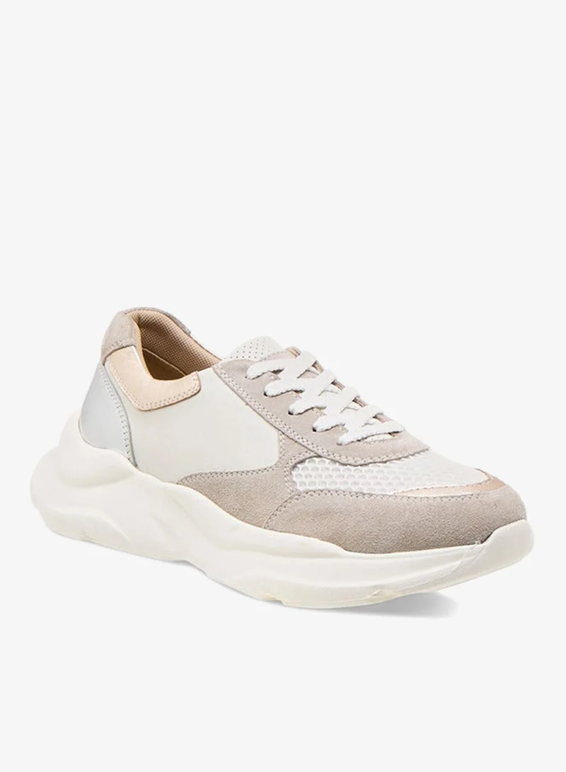 بابريكا سنيكرز ملون برباط