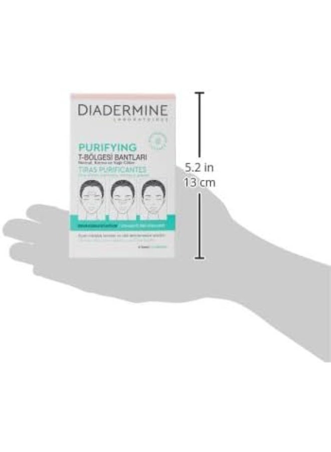 Diadermine Purifying Face Strips x6 - Image 2