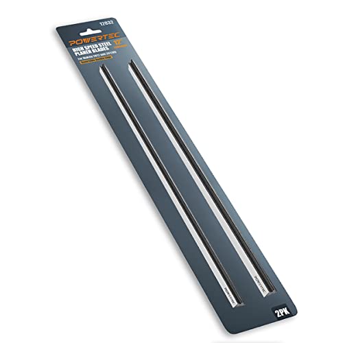 POWERTEC 12 Inch Planer Blades for Makita 2012, 2012NB Planer, Replacement for 793346-8 Planer Knives, Set of 2 (12832) - Image 1