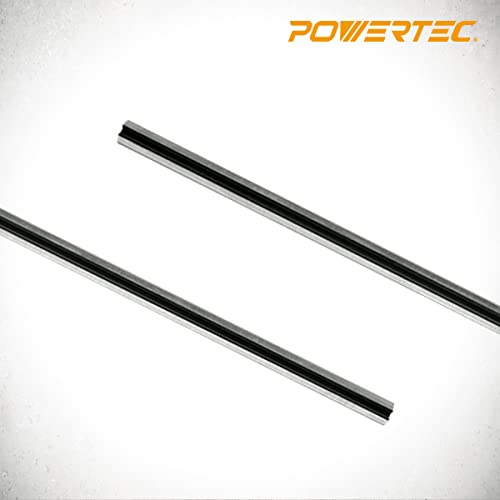 POWERTEC 12 Inch Planer Blades for Makita 2012, 2012NB Planer, Replacement for 793346-8 Planer Knives, Set of 2 (12832) - Image 2