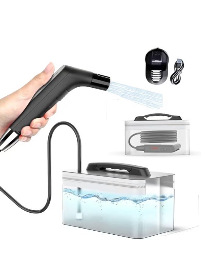 BlueFire Compact Bidet Sprayer for Travel – Portable Bidet Bottle for Camping Adventures | Travel Bidet for Road Trips | Personal Hygiene Wash Sprayer | Lightweight Camping & Outdoor Hygiene Tool for Men & Women | Portable Handheld Bidet for Travel for Hiking | Camping Bidet - Image 1