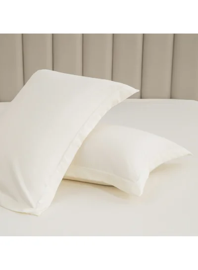 Donetella Standard Pillowcase Set of 2, Size 50x75 cm, Ultra Soft Brushed Microfiber, Envelope Closure, Durable, Wrinkle & Fade Resistant Pillow Covers
