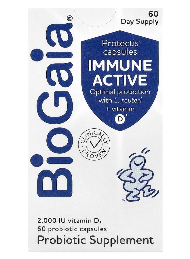 BioGaia Immune Active Protectis® Capsules 60 Capsules