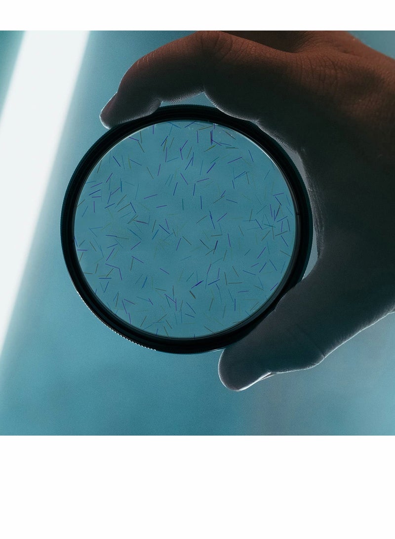 KASTWAVE 77MM Camera Len Filter, Special Film Effect Camera Len Filter Accessories, Colorful Starlight Effect,  Widescreen Film Polarizer Len Filter, for Professional Photography Lens (Colorful Starlight) - Image 3