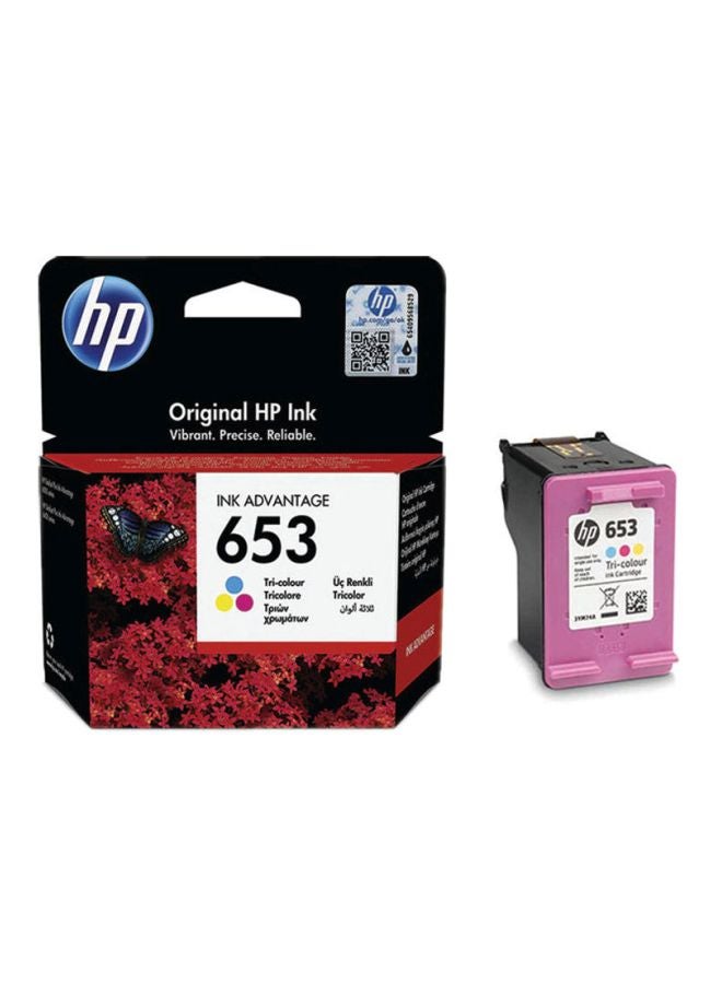 HP خرطوشة حبر أصلية إنك أدفانتدج ثلاثية الألوان متعدد الألوان - Image 2