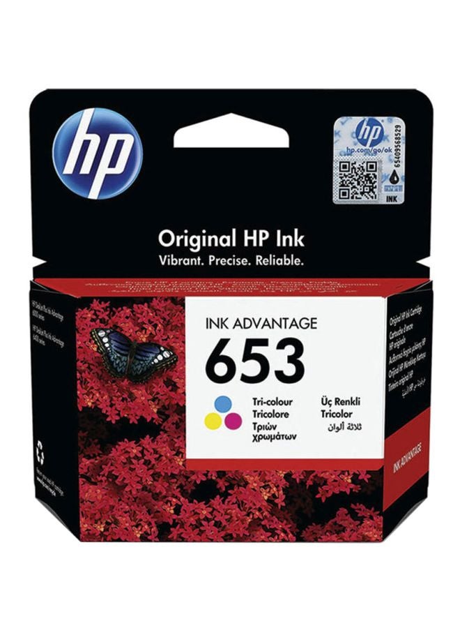 HP خرطوشة حبر أصلية إنك أدفانتدج ثلاثية الألوان متعدد الألوان - Image 1