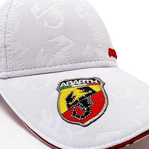 Abarth 18104 21734 Official Summer Cap, White - Image 3