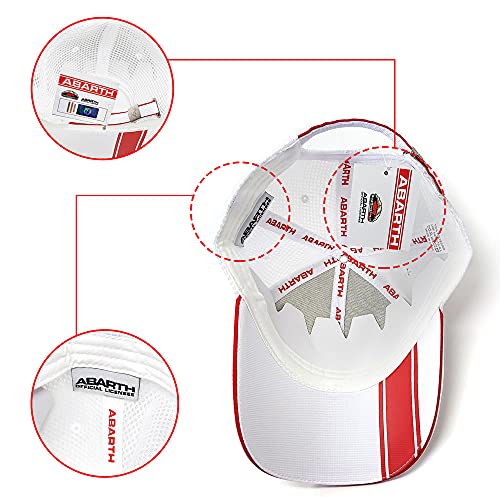 Abarth 18104 21734 Official Summer Cap, White - Image 5