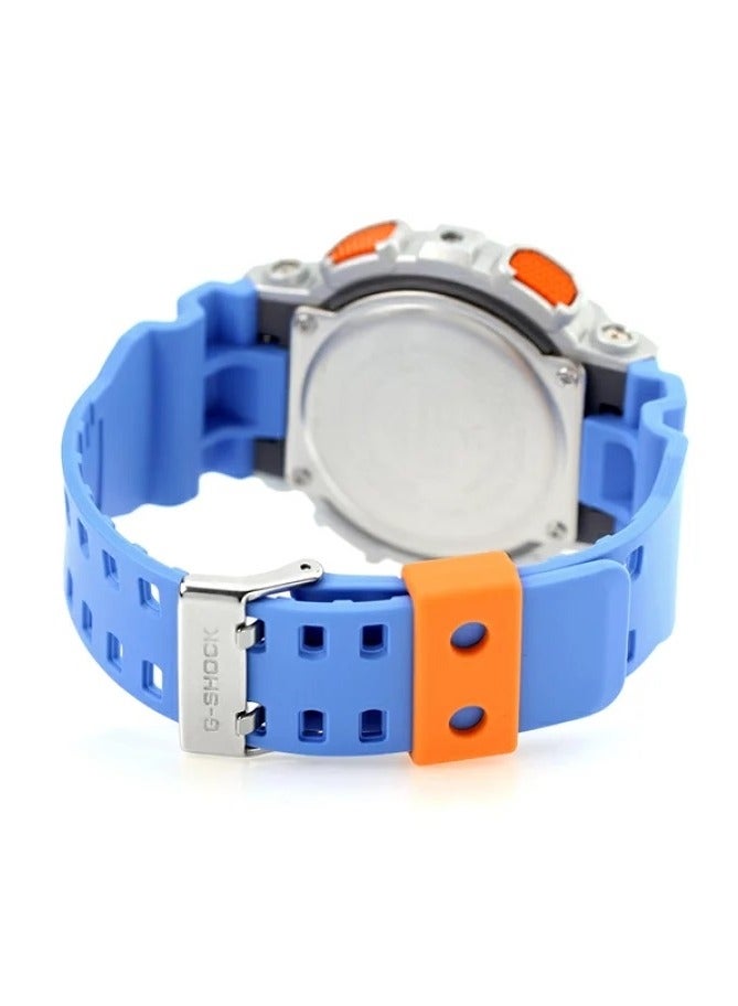 كاسيو جي-شوك ساعة أنالوج رقمية بسوار من الراتنج GA-100EU-8A2DR - Image 3