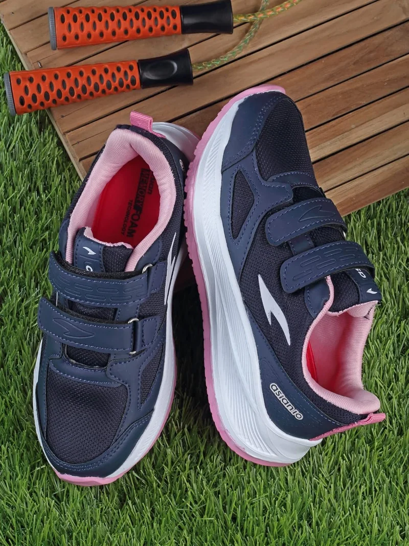 Asian Navy Sneakers for Girls