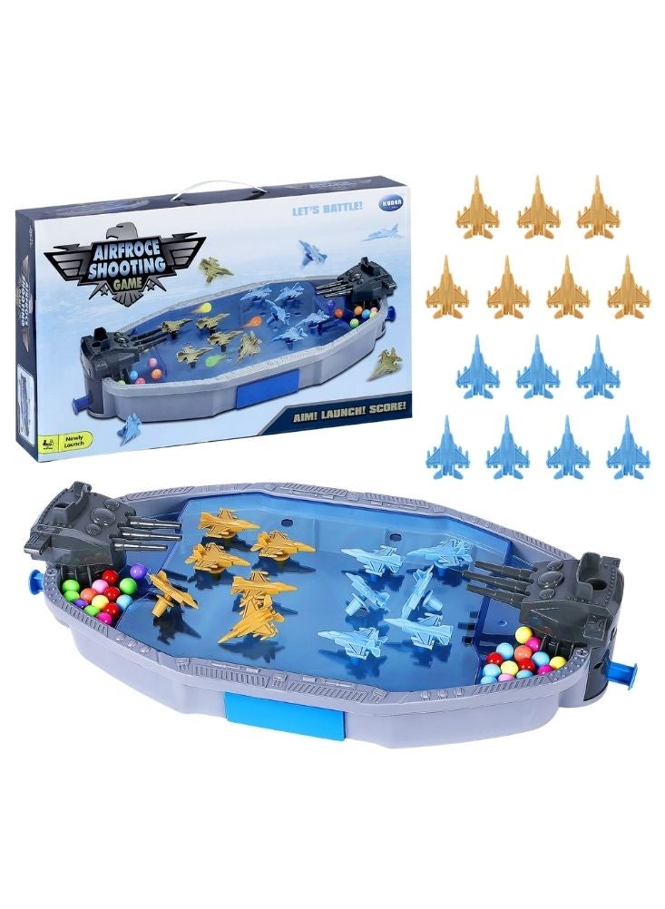 Premium Airforce Shooting Game Table – Dual Player Target Shooting Toy with Foam Balls & Fighter Planes, Action Game for Kids - Image 1