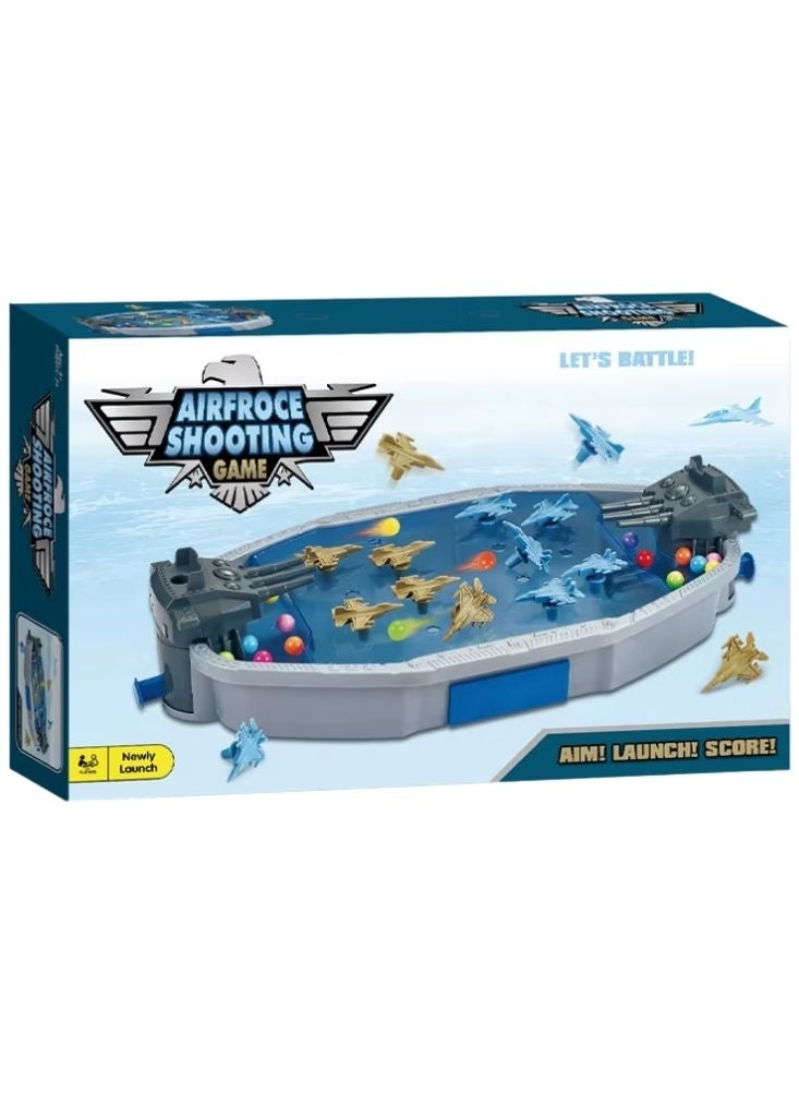 Premium Airforce Shooting Game Table – Dual Player Target Shooting Toy with Foam Balls & Fighter Planes, Action Game for Kids - Image 2