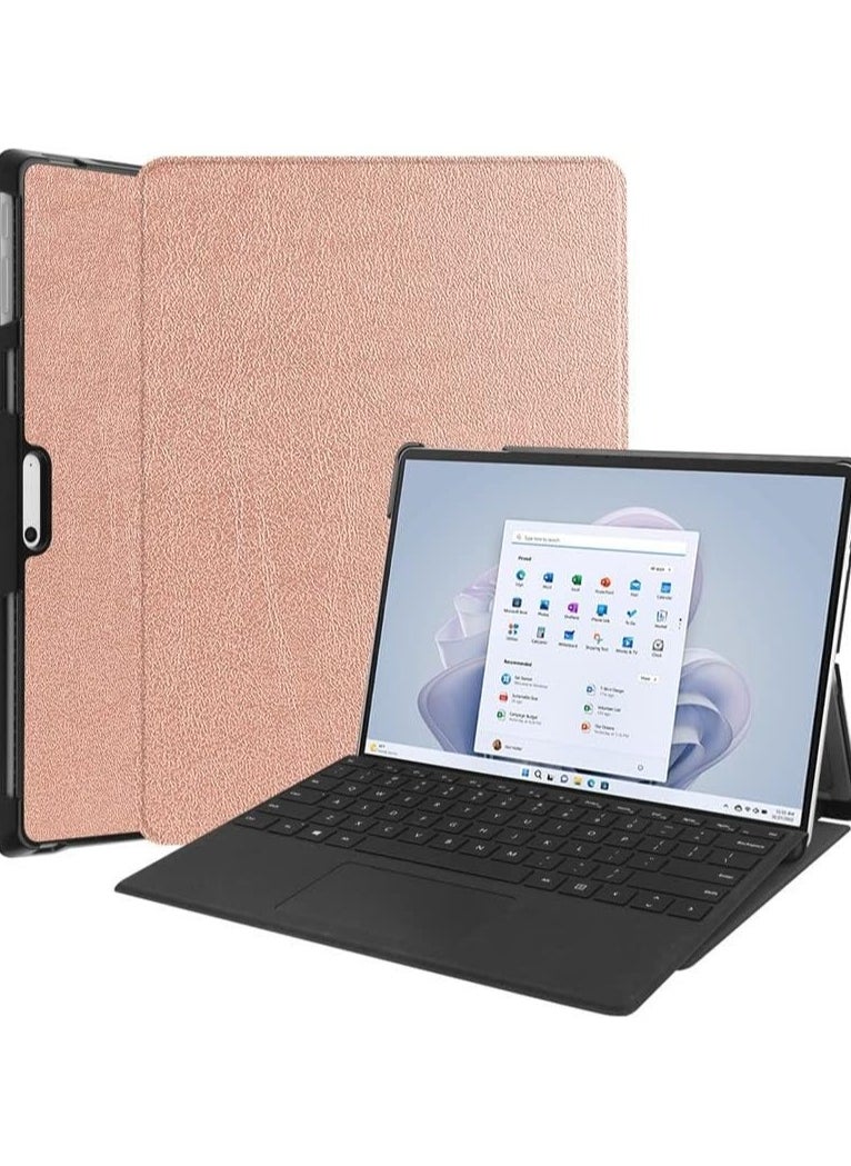 Generic Compatible with Microsoft Surface Pro 11 (2024) 13 inch Case,PU Leather Flip Stand Hard PC Back Cover for Funda Surface Pro 11 Tablet Case  - Image 1