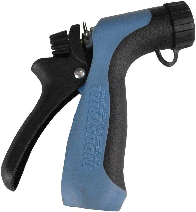 HITECH Hi Tech High-Pressure Heavy-Duty Hose Nozzle – 100 PSI Max, 160F Water Temp, Pistol Grip with Threaded Front for Cleaning Tools, Fits Standard Garden Hoses - Image 1