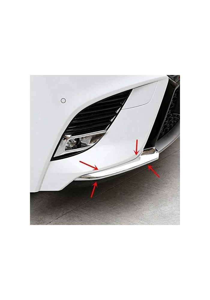 DEMULAX Chrome Front Bumper Corner Moulding Cover for Toyota Camry - Image 4