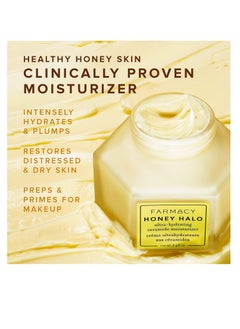 FARMACY Farmacy Honey Halo Ceramide Face Moisturizer Cream - Hydrating Facial Lotion for Dry Skin (1.7 Ounce)  - Image 2