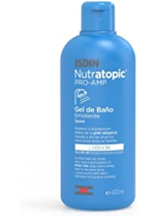 إيسدن Nutratopic Pro-AMP Emollient Bath Gel 400ml - Image 1