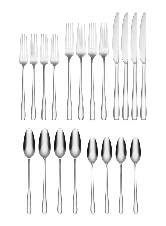 Oneida B1059020Al21 Waverly 20 Piece Everyday Flatware Set, Service For 4 - Image 2