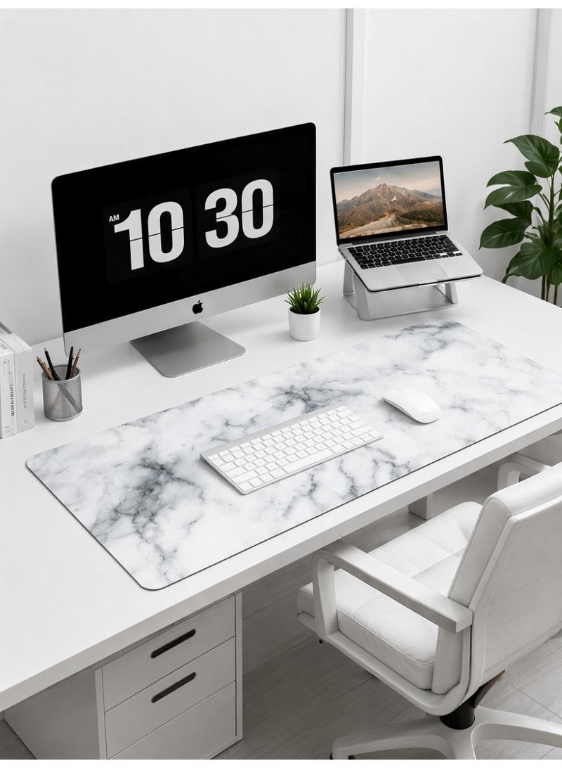 هيروسبيس وسادة فأرة مكتب كبيرة، وسادة فأرة للألعاب مقاومة للماء، 800 × 400 × 3 مم، 31.5 × 11.8 × 0.157 بوصة، وسادة فأرة للألعاب، حصيرة مكتب XXL، حصيرة مكتب غير قابلة للانزلاق، وسادة فأرة للألعاب XL، وسادة مكتب مطاطية سميكة لفأرة الكمبيوتر، مناسبة للألعاب، المكتب، والاستخدام المنزلي - Image 1