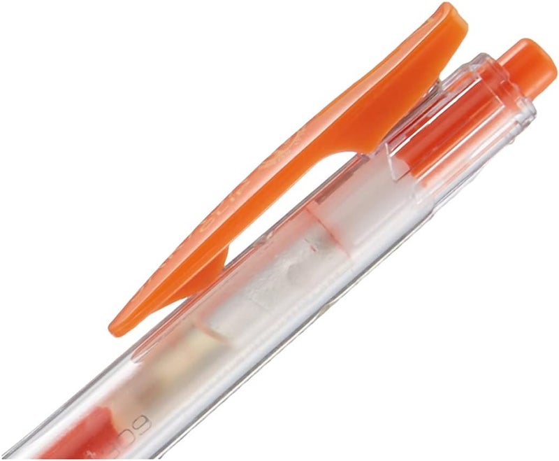 Zebra Pen Zebra Sarasa Clip Pen 0.7 mm, Red/Orange (JJB15-ROR) - Image 3