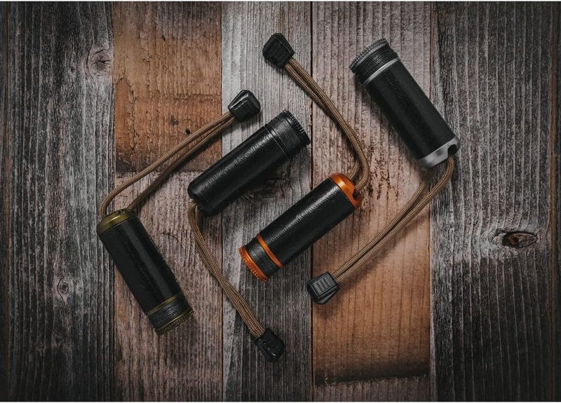 Exotac ripSPOOL Lightweight Bushcraft and Survival Complete Field Repair Kit and FireCord Lanyard for First Aid, Fire-Starting, Tool Creation, Fishing, and Navigation Tasks, Made in The USA - Image 1