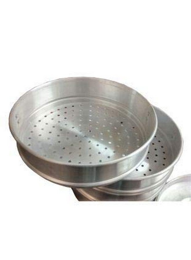 KC Aluminium Momos Steamer 4 Tier | Capacity 5 Liters | Diamm: 8 Inches, Silver - Image 5