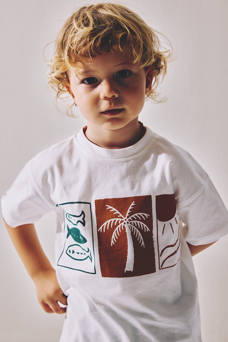 DeFacto Green BabyBoy Baby Boy Tropical Patterned 2 Piece Set Casual - Image 3