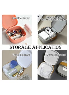 Generic Modern Grey Multi-Purpose Organizer Box - Compact Storage for Headphones, Rings, USB Cables & Office Supplies, Sleep Anti-Scratch Case for Men/Women  - Image 4