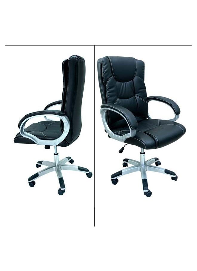 KARNAK Executive Office Chair PU Leather And Foam 360° Swivel Desk Chair Computer Table Chair  - Image 5