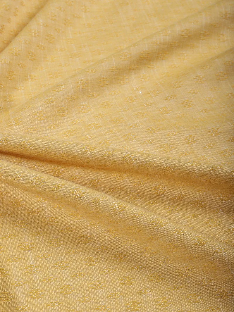 أيه كيه إس Yellow Self-Weave Fabric One Meter