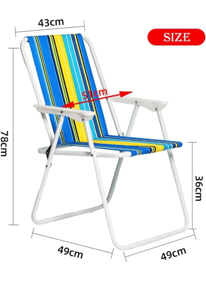 جو تو كامبس كرسي تخييم/شاطئ قابل للطي GO2CAMPS (أصفر) | مقعد خارجي خفيف الوزن - Image 3