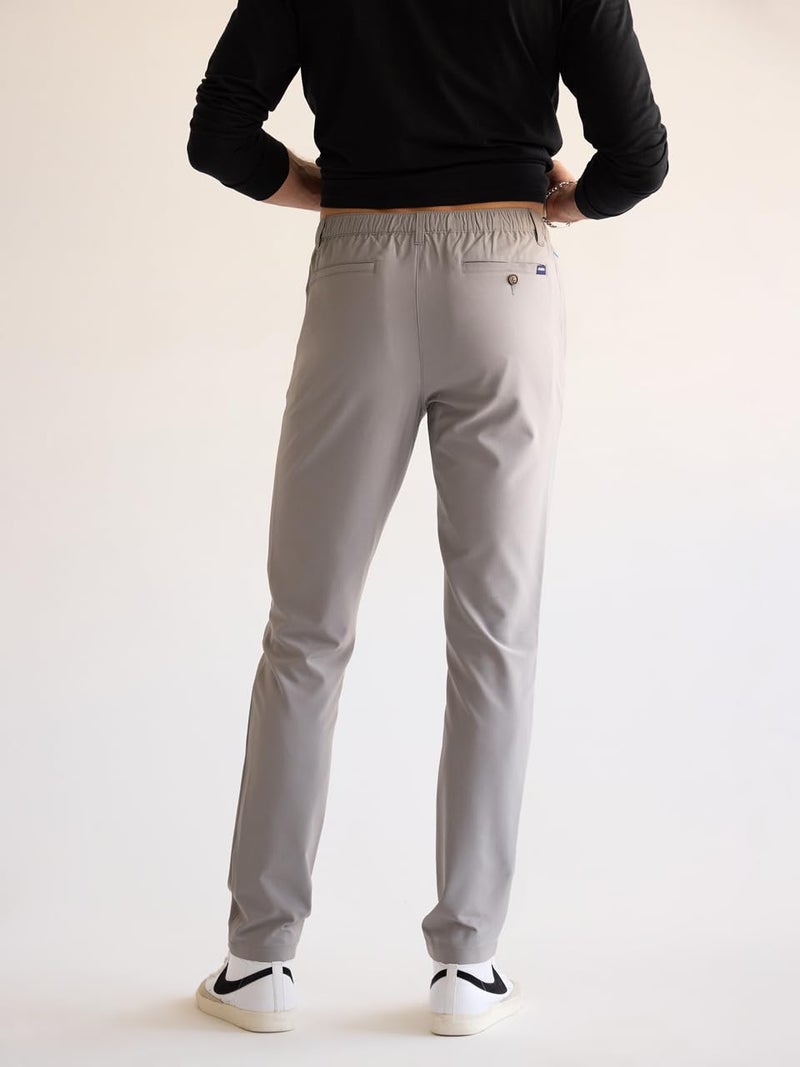 Chubbies Everywear Pants â€“ Menâ€™s Chino Pants with 4-Way Stretch, Tapered Leg Fit, Wrinkle-Resistant Stretch Pants, 30â€ Inseam (World's Greyests, XL) - Image 2