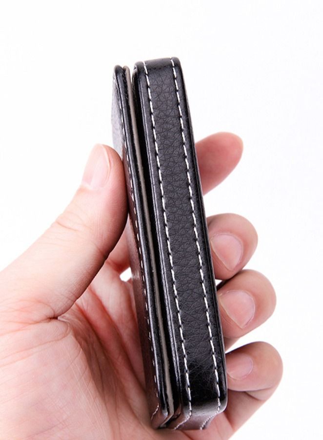 Generic Business Card Holder,Business Card Case 100x65x20mm(Black)  - Image 4