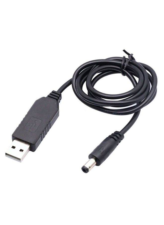 كينج باور - كابل تشغيل الراوتر بالباور بنك اثناء انقطاع التيار الكهربائي USB مزود بمحول تيار مستمر 5 فولت إلى 12 فولت - 1 متر - Image 1