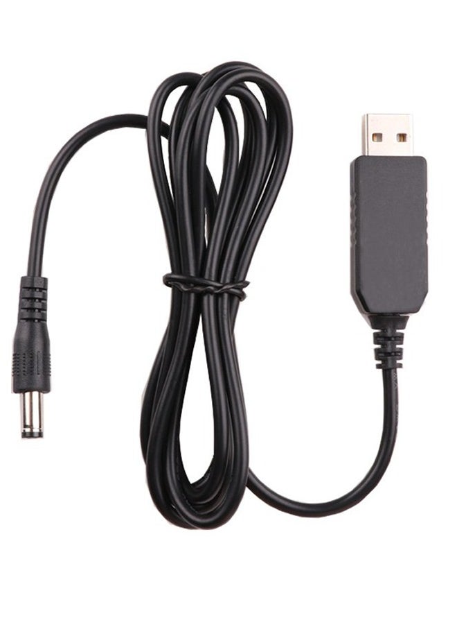 كينج باور - كابل تشغيل الراوتر بالباور بنك اثناء انقطاع التيار الكهربائي USB مزود بمحول تيار مستمر 5 فولت إلى 12 فولت - 1 متر - Image 1