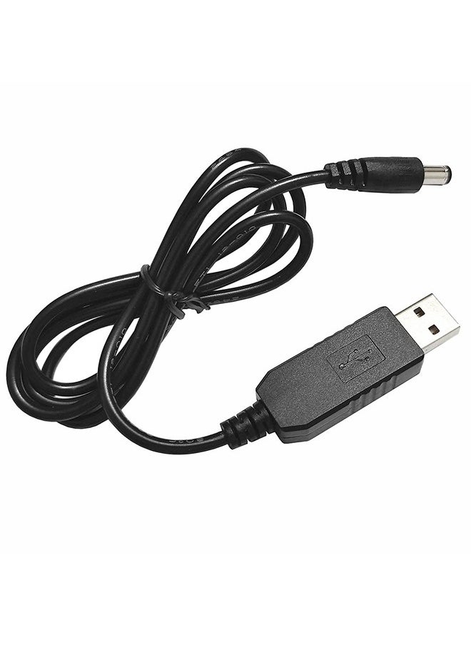 كينج باور - كابل تشغيل الراوتر بالباور بنك اثناء انقطاع التيار الكهربائي USB مزود بمحول تيار مستمر 5 فولت إلى 12 فولت - 1 متر - Image 1