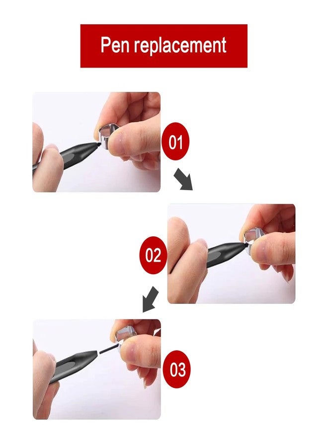 RUIFUU 10Pcs Kindle Scribe Pen Tips Replacement, Nibs for Kindle Scribe Premium Pen Professional Tips for AMZ Kindle Scribe Pen Tips/Nibs Replacement Kindle Scribe Accessories - Image 2