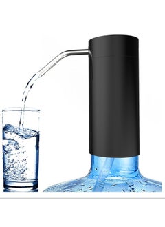 Denx Electric Automatic Portable Water Bottle Dispenser Pump with USB Charging, 5-Gallon Capacity, Fits Most 2-6 Gallon Water Bottles, Touch Technology Makes Life Much Easier  - Image 1