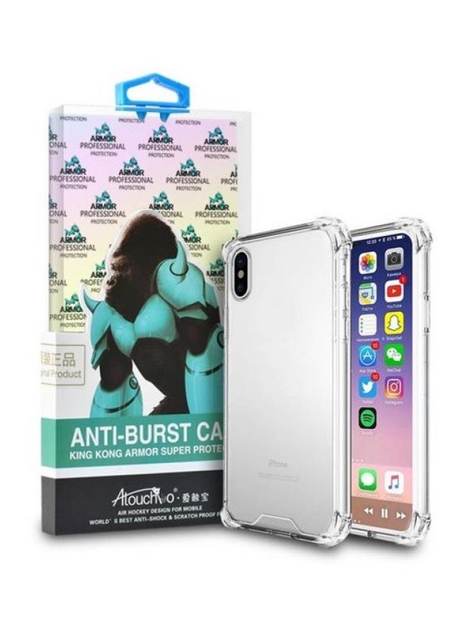 غطاء حماية لهاتف آيفون XS ماكس شفاف - Image 1