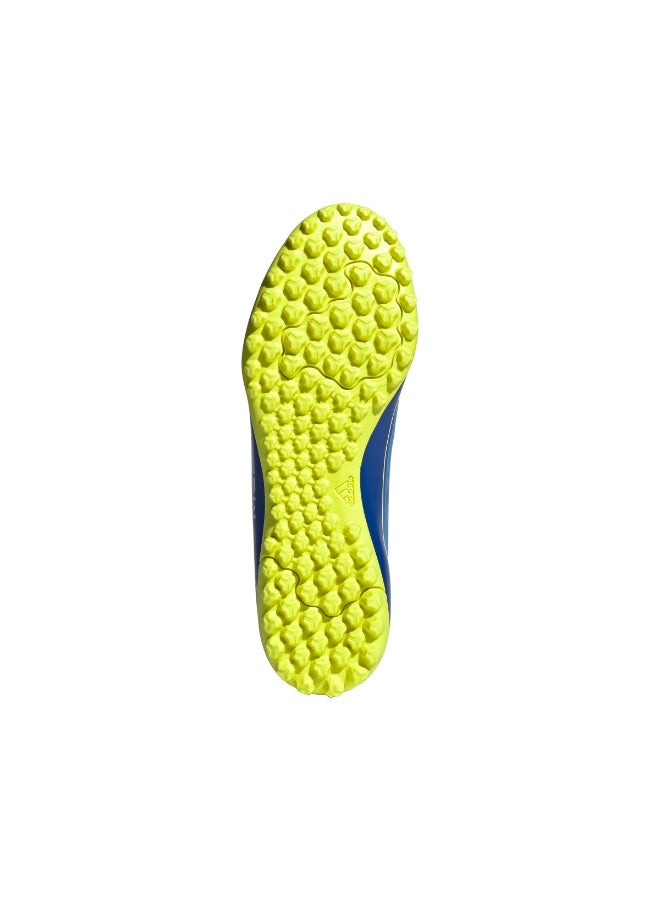 Adidas F50 Messi Club Turf Boots - Blue/Solar Yellow - Image 3
